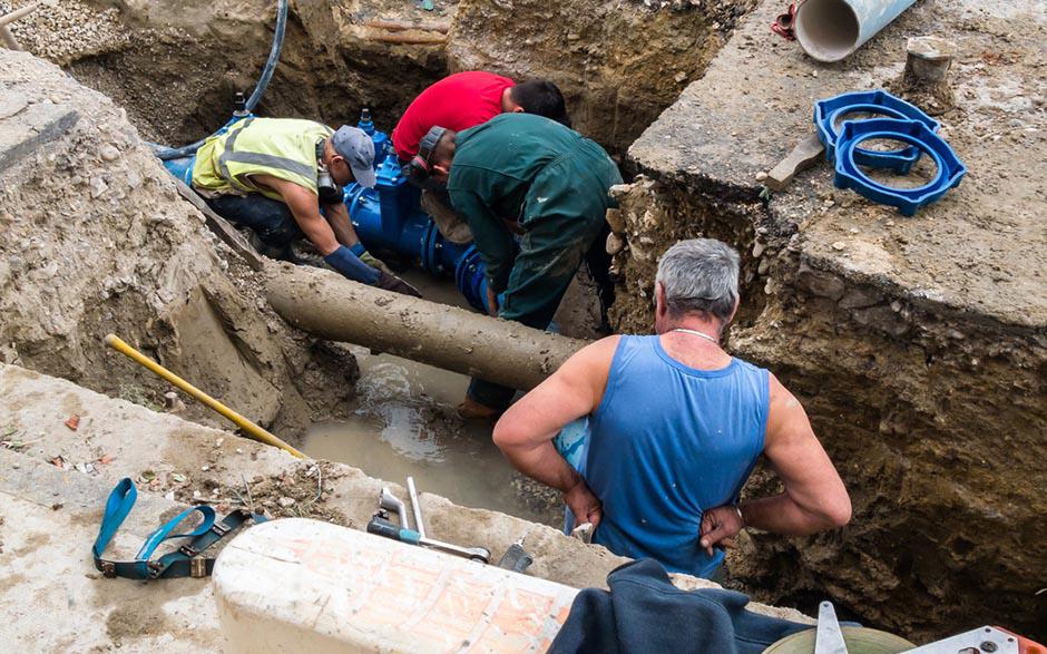 travaux assainissement Pontoise